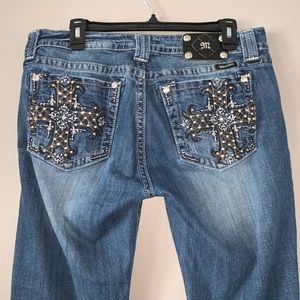 Miss Me Mid-Rise Boot Cut Jeans